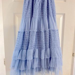 Full and fun twirly skirt.